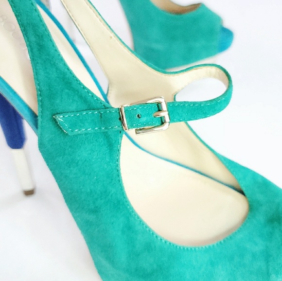 Boutique 9 Nickeya Mary Jane Platform Heels Sz 8M - Picture 6 of 8